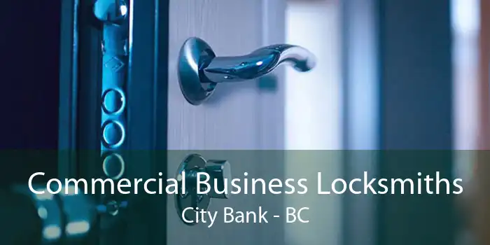 Commercial Business Locksmiths City Bank - BC