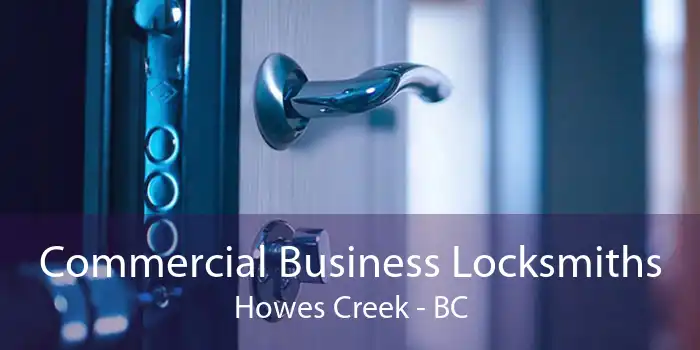 Commercial Business Locksmiths Howes Creek - BC