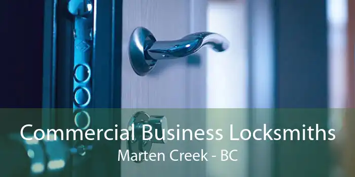 Commercial Business Locksmiths Marten Creek - BC