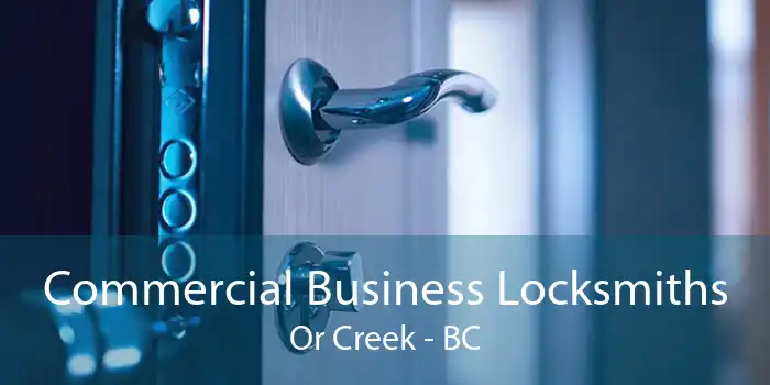 Commercial Business Locksmiths Or Creek - BC