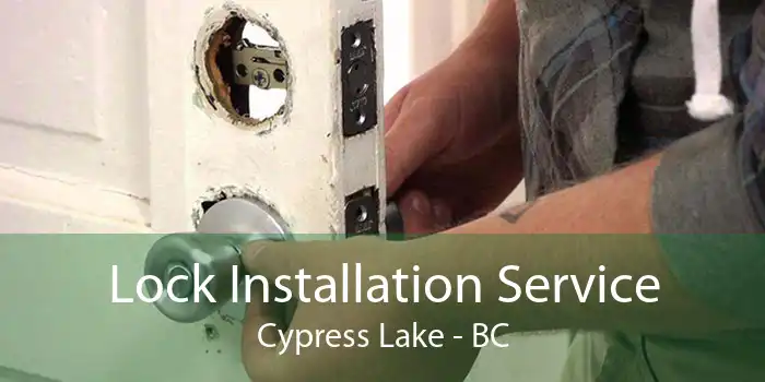 Lock Installation Service Cypress Lake - BC