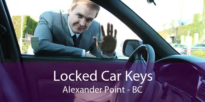 Locked Car Keys Alexander Point - BC