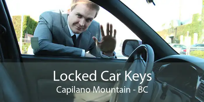 Locked Car Keys Capilano Mountain - BC
