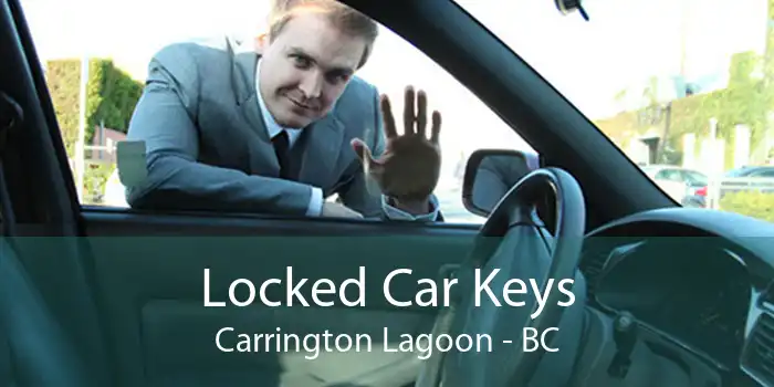 Locked Car Keys Carrington Lagoon - BC