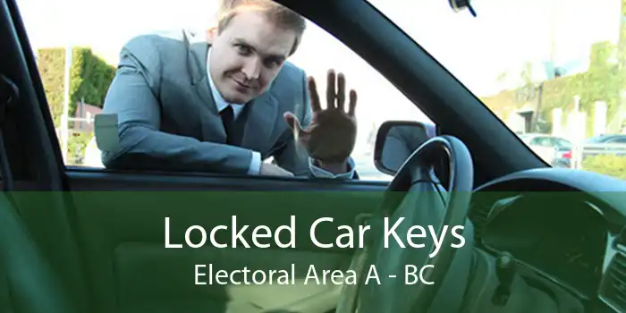 Locked Car Keys Electoral Area A - BC
