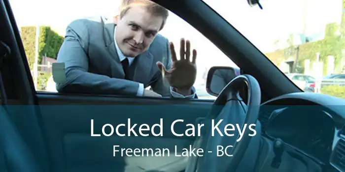 Locked Car Keys Freeman Lake - BC