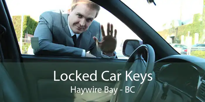 Locked Car Keys Haywire Bay - BC