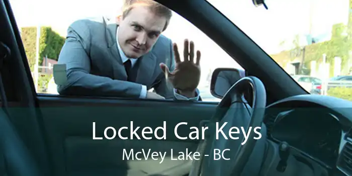 Locked Car Keys McVey Lake - BC