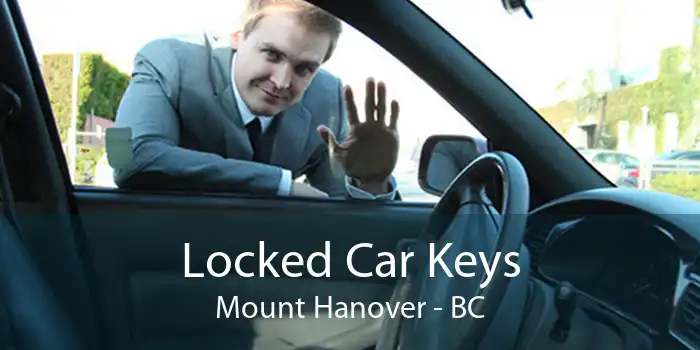 Locked Car Keys Mount Hanover - BC