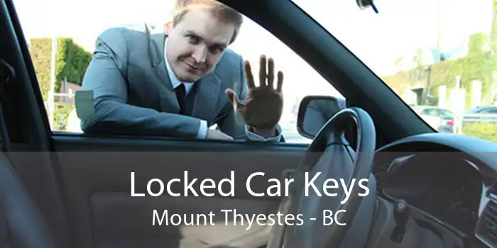 Locked Car Keys Mount Thyestes - BC