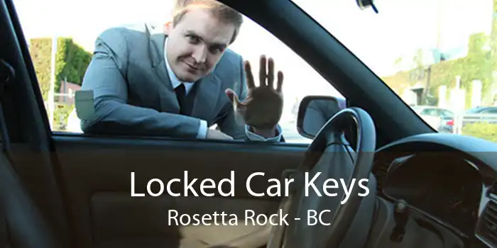 Locked Car Keys Rosetta Rock - BC