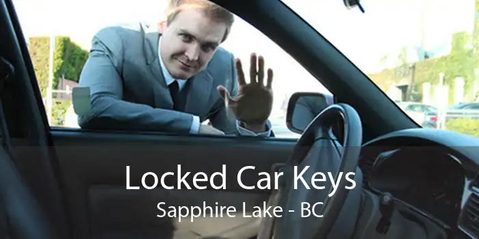 Locked Car Keys Sapphire Lake - BC