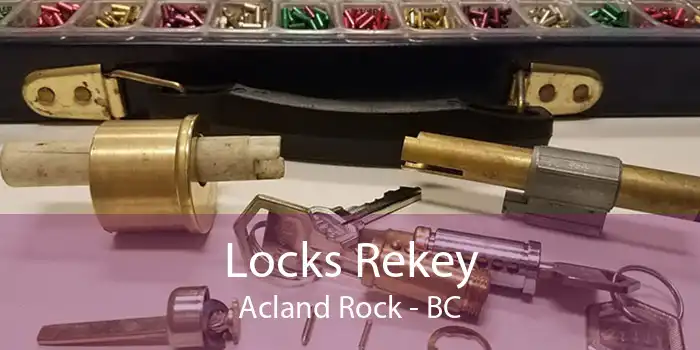 Locks Rekey Acland Rock - BC