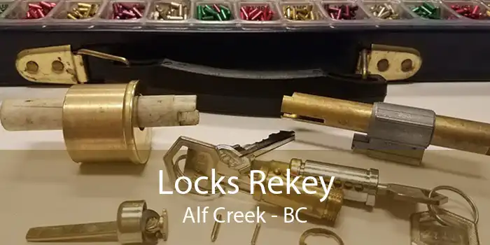 Locks Rekey Alf Creek - BC