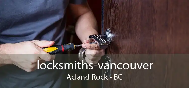 locksmiths-vancouver Acland Rock - BC