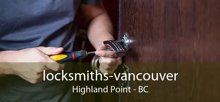 locksmiths-vancouver Highland Point - BC