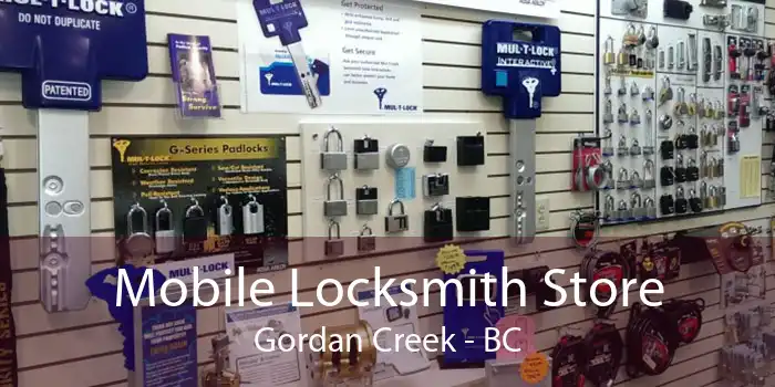 Mobile Locksmith Store Gordan Creek - BC