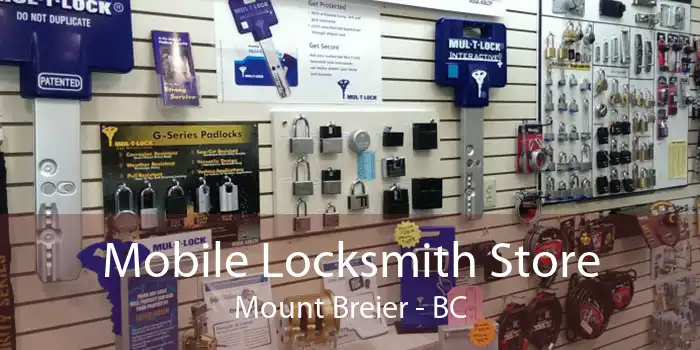 Mobile Locksmith Store Mount Breier - BC