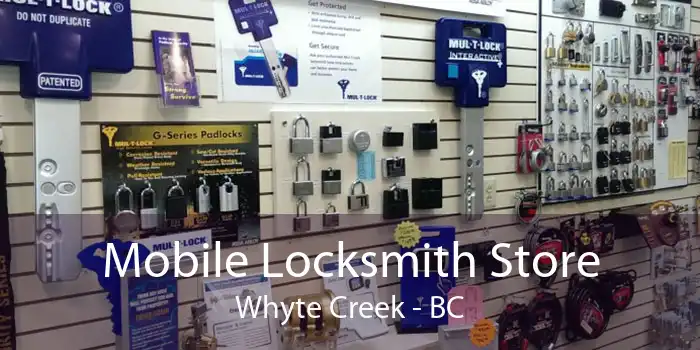 Mobile Locksmith Store Whyte Creek - BC
