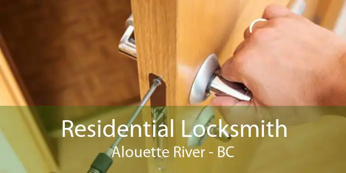 Residential Locksmith Alouette River - BC