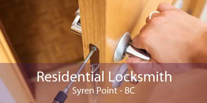 Residential Locksmith Syren Point - BC