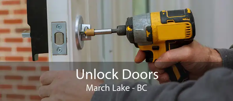 Unlock Doors March Lake - BC